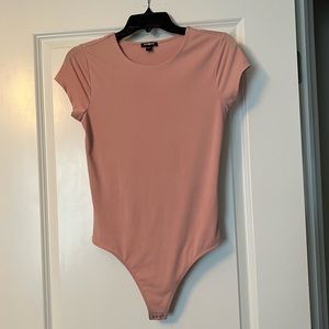 Beige-y pink bodysuit top